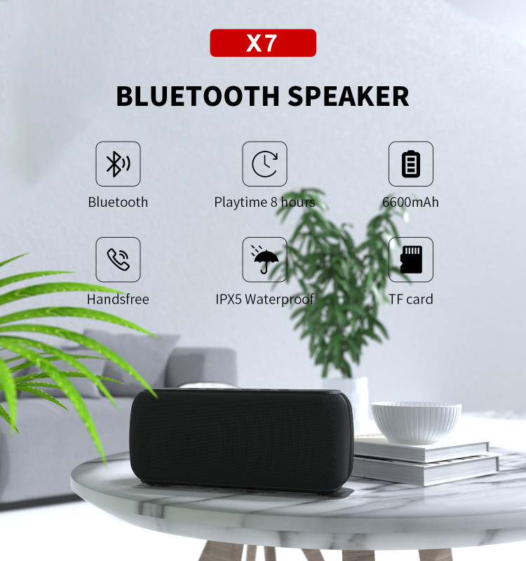 اسپیکر قابل حمل بلوتوثی ۵۰ وات XDOBO X7 (قیمت خرید)